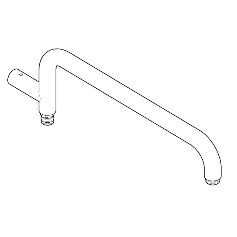Mira Calibre Overhead Shower Arm 3 Mira Calibre Overhead Shower Arm