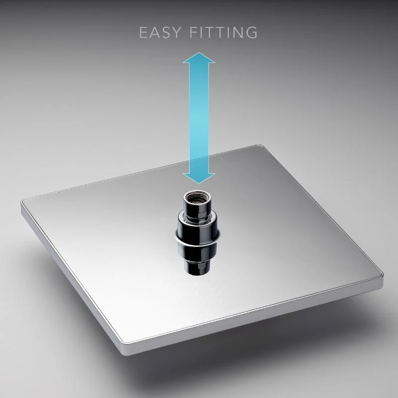 Mira Honesty 250mm Shower Head - Chrome 5 Mira Honesty 250mm Shower Head - Chrome - Image 3