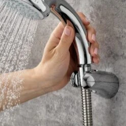 Home Bathroom -Home Bathroom mira logic fixed to wall shower head holder chrome 2.1605.150 1