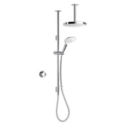 Mira Mode Next Gen Dual Ceiling Fed Digital Shower - Pumped