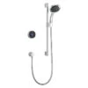 Mira Platinum Rear Fed Digital Shower - Pumped