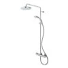 Mira React ERD Bar Mixer Shower - Chrome -Home Bathroom mira react erd bar mixer shower chrome 2.1878.006