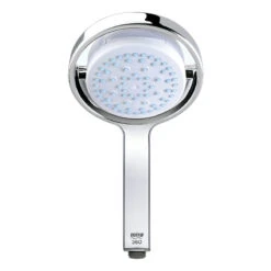 Mira 360m Shower Head - White/chrome