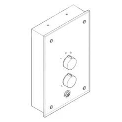 Mira Azora Front Cover Assembly - Dots Glass