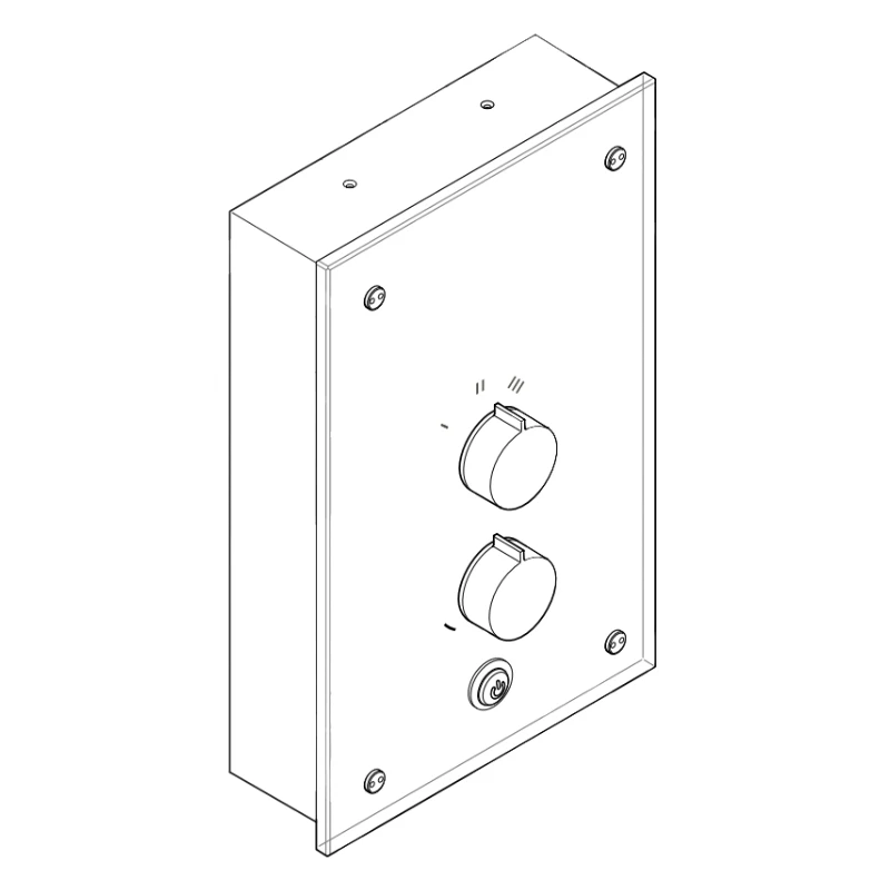 Mira Azora Front Cover Assembly - Stones 3 Mira Azora Front Cover Assembly - Stones