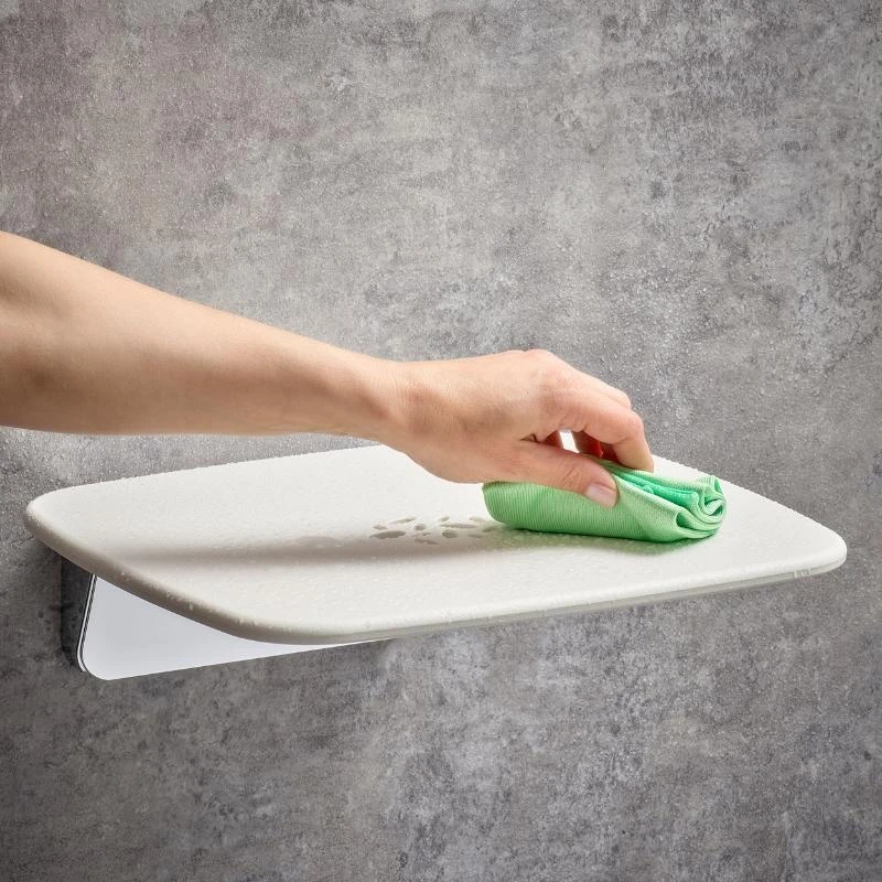 Mira Premium Shower Seat - White/chrome 5 Mira Premium Shower Seat - White/chrome - Image 3