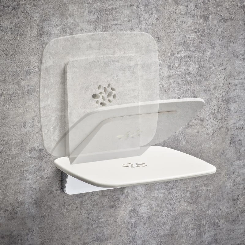 Mira Premium Shower Seat - White/chrome 6 Mira Premium Shower Seat - White/chrome - Image 4