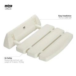 Mira Shower Seat White 9 Mira Shower Seat White -Home Bathroom mira shower seat white 1536.128 3