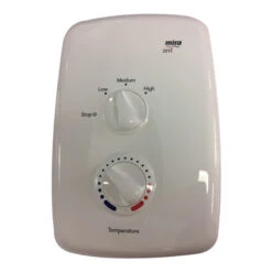 Mira Zest MK1 Front Cover Assembly - White