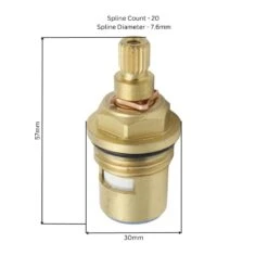 Pura Bathrooms Flow Control Cartridge -Home Bathroom pura bathrooms flow control cartridge tbc109 3