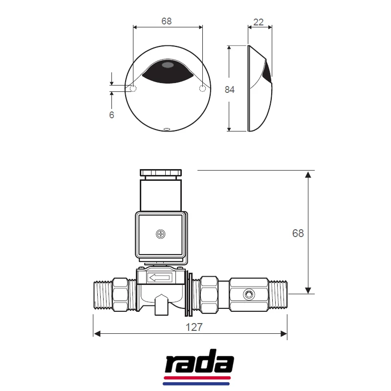 Rada Pulse 120 Shower Operating System 4 Rada Pulse 120 Shower Operating System - Image 2