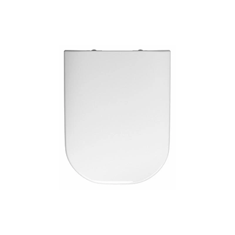 Twyford E500 Square Toilet Seat - White 3 Twyford E500 Square Toilet Seat - White