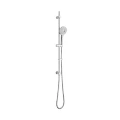 Vado Ora Round 3 Function Slide Rail Shower Kit With Outlet - Chrome